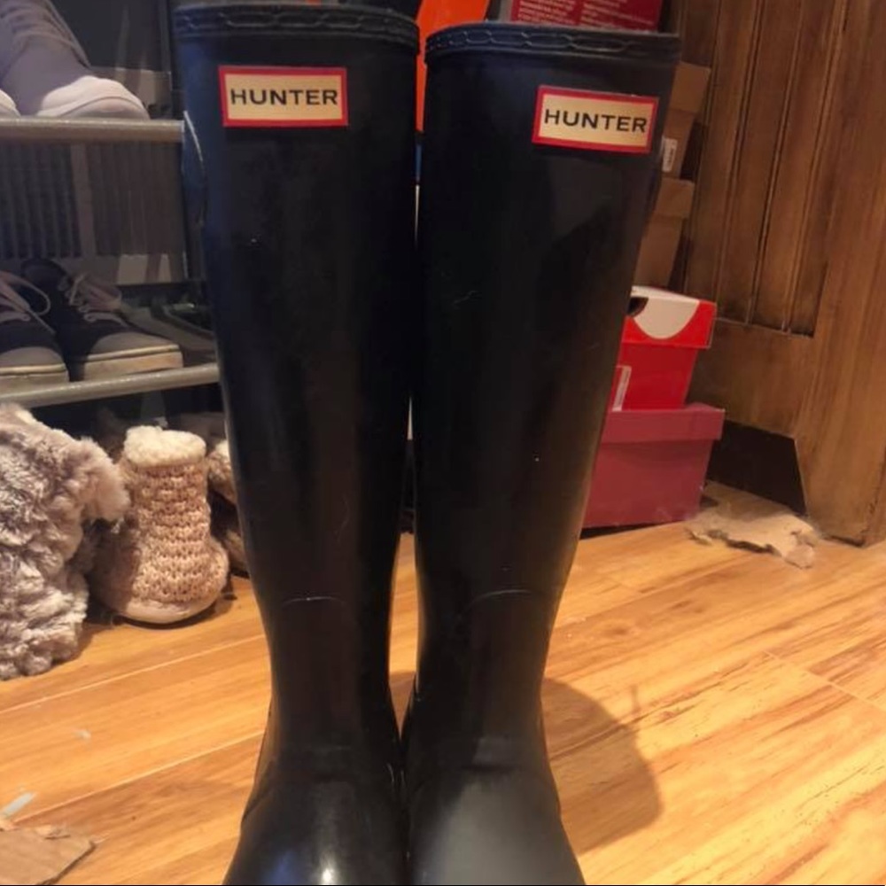 Hunter rain boots